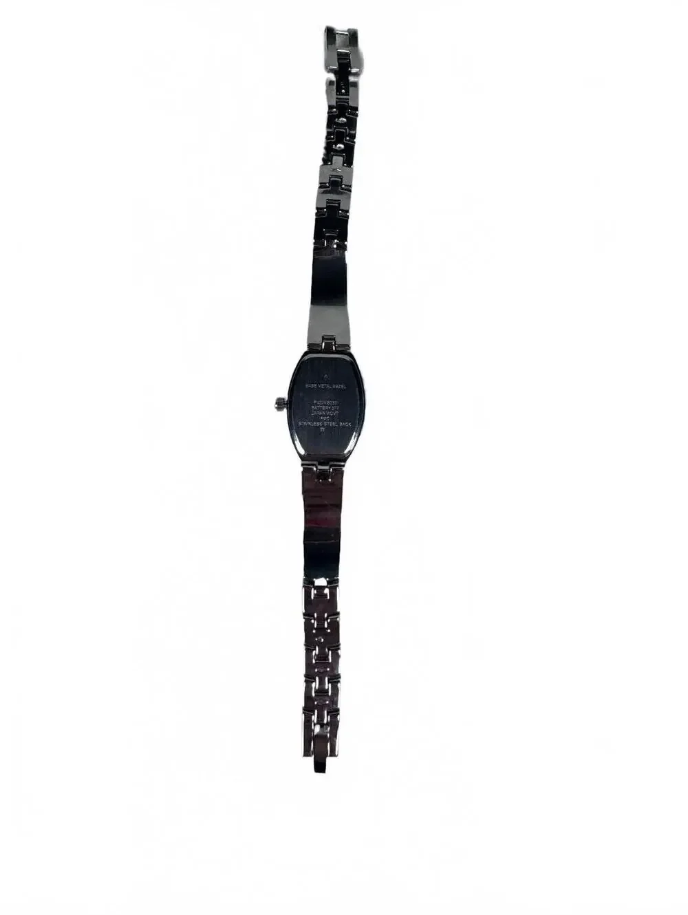 Women's Crystal Dial Barrel Dress Watch Black FMDWS030 WORKING